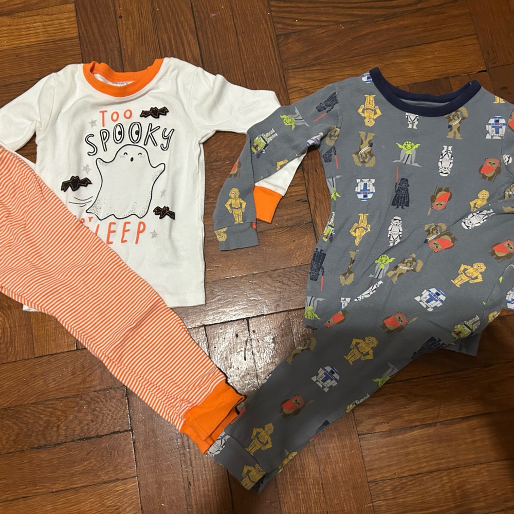 Carters and Gap pjs